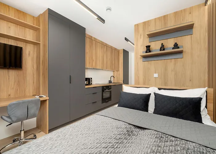 Klimatyzowane Dla Dwoch Osob Praca Zdalna By Renters Apartmán Rzeszów