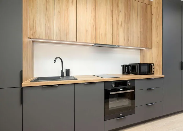 Klimatyzowane Dla Dwoch Osob Praca Zdalna By Renters Apartmán